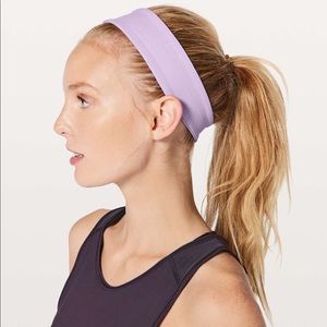 NWOT Lilac Lululemon Headband